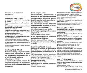 Programa ENACOM 2014