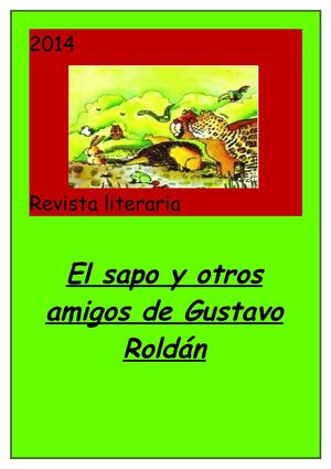 Revista literaria: El sapo y otros amigos de Roldán