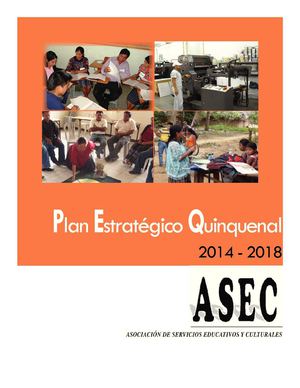 Plan Estratégico Quinquenal del IGER
