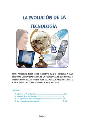 La Evolución de la Tecnología