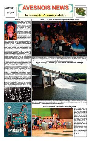 AVESNOIS NEWS N° 269