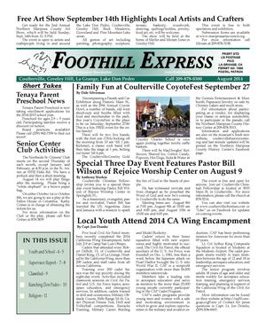 Foothill Express - August 2014