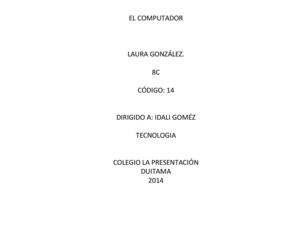 El computador