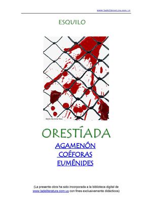 LA ORESTIADA