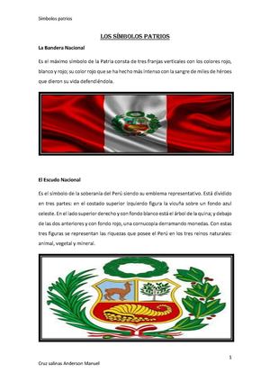símbolos patrios