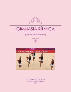 Gimnasia Rítmica