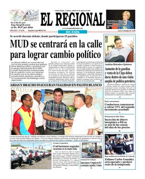 El Regional del Zulia 16-08-2014