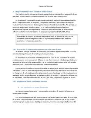 Pruebas de Sistemas