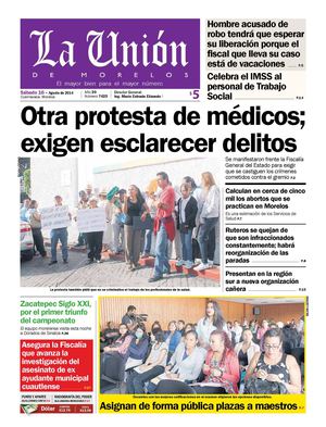 La Unión de Morelos 16 Agosto 2014