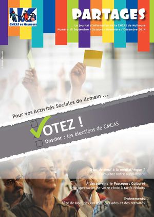 Journal PARTAGES n°15 de la CMCAS de Mulhouse
