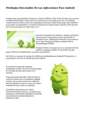 Privilegios Descatables De Las Aplicaciones Para Android
