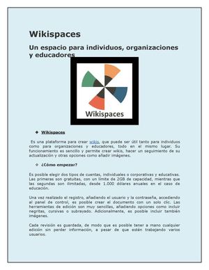 WIKISPACES