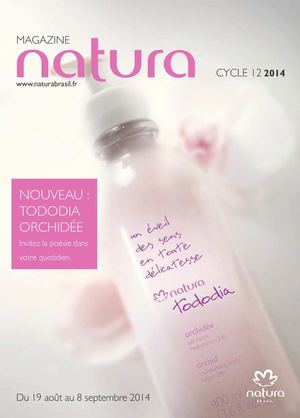 Catalogue NATURA BRASIL jusqu'au 08/09/14
