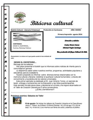 Bitácora cultural