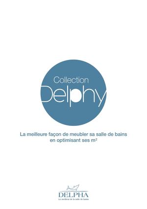 Catalogue 2014 meubles de salle de bains Delphy de Delpha