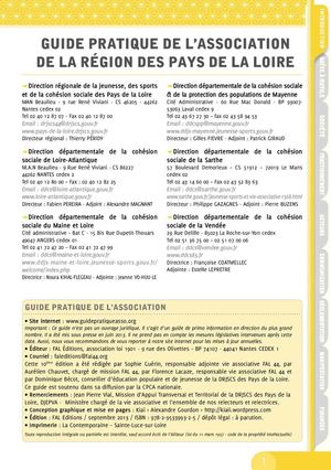 Guide pratique de l'association de la région des Pays de Loire