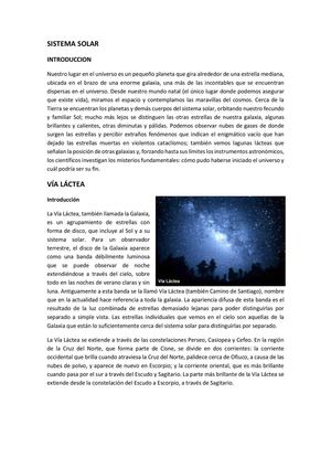 Sistema Solar Cómputo I 