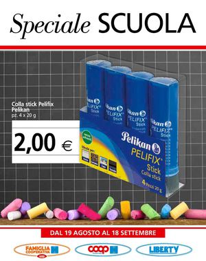 Volantino Coop Trentino Scuola 19agosto - 18settembre 