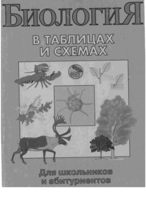 биология в схемах и таблицах онищенко Зоология в таблицах и схемах.
