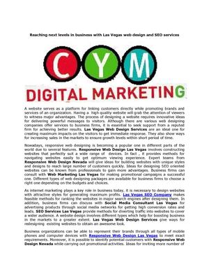 Bset SEO Services Company In Las Vegas Nevada