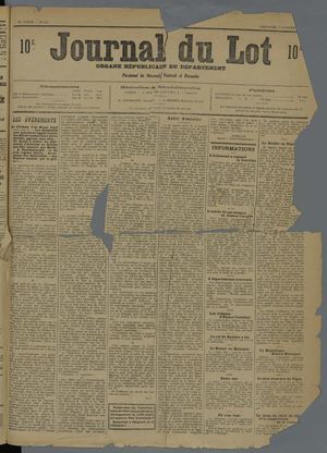 JDL 17 novembre 1918