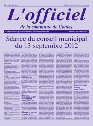 L'Officiel N°58 - Mars 2013