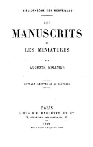Les manuscrits et les miniatures