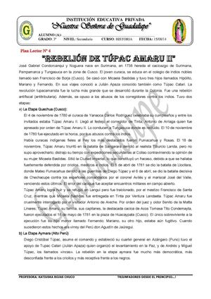 Rebelión de Túpac Amaru