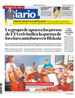 Diario de Noticias de Álava 20140822