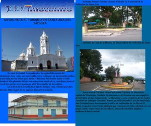 Sitios Turisticos de Santa Ana del Tachira - Venezuela