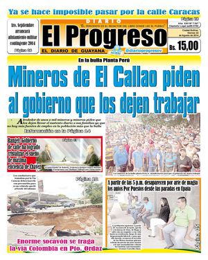 DIARIO EL PROGRESO EDICIÓN DIGITAL 22-08-2014