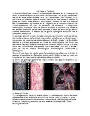 Patología Humana