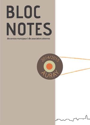 Bloc-notes des services municipaux et des associations 2014-2015