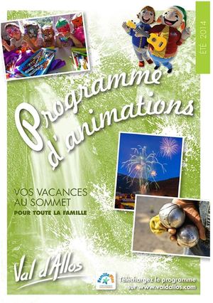 Programme d'animations
