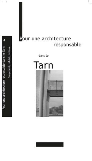 Pour une architecture responsable dans le Tarn