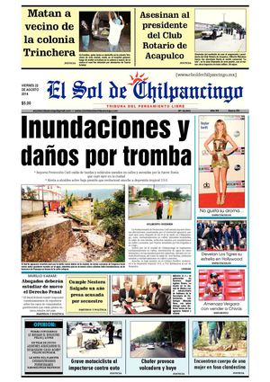 El Sol de Chilpancingo 22 Agosto 2014