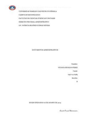 documentos administrativos