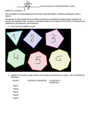PERIMETRO Y AREA