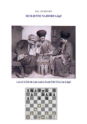 Sicilienne Najdorf 6.Fg5