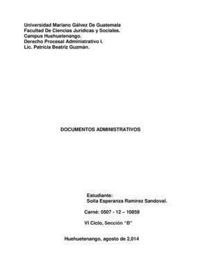 EXPEDIENTE ADMINISTRATIVO