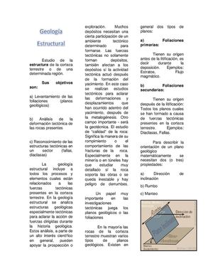 GEOLOGIA ESTRUCTURAL TRIPTICO GRECIA COLMENAREZ