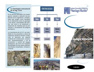 GEOLOGIA ESTRUCTURAL RONNY FIGUEROA