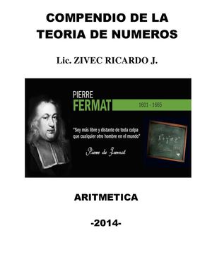 Dosier de Aritmetica