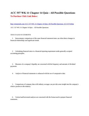 ACC 557 WK 11 Chapter 14 Quiz - All Possible Questions.docx