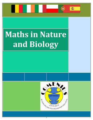 Maths in Nature and Biology