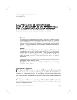 la importancia de las matematicas 