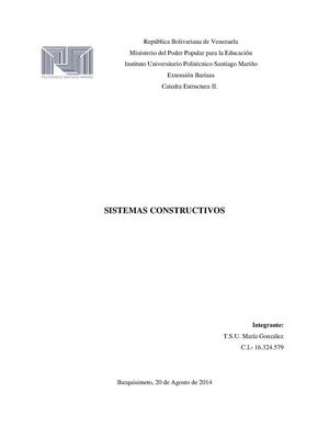 Sistemas Constructivos