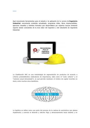 Herramientas de la Ing.Industrial