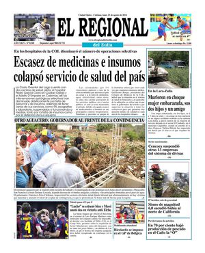 El Regional del Zulia 25-08-2014