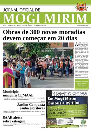 Jornal Oficial de Mogi Mirim - Edição II